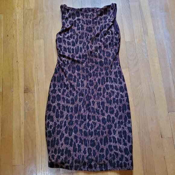 Lauren Ralph Lauren Leopard Print Sleeveless Dress Size 6 NWT - Picture 6 of 6